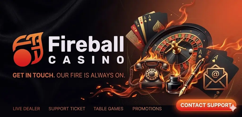 Fireball Casino ügyfélszolgálat