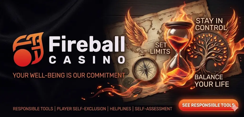 Fireball Casino felelős játék