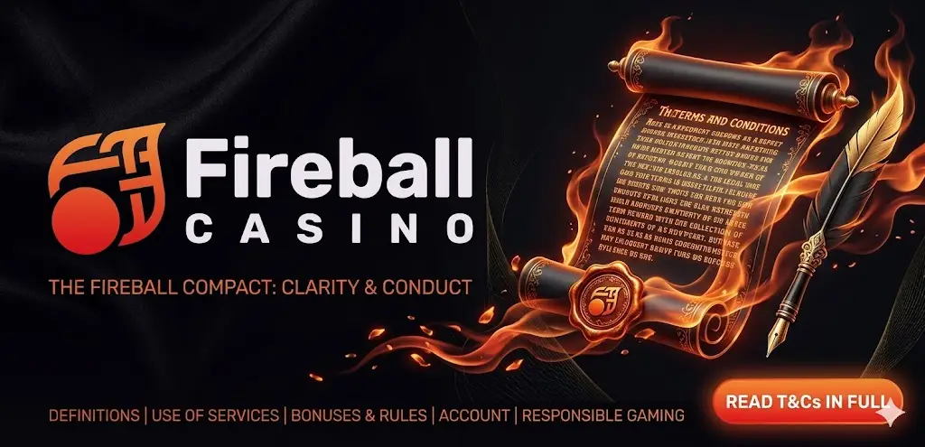 Fireball Casino feltételek
